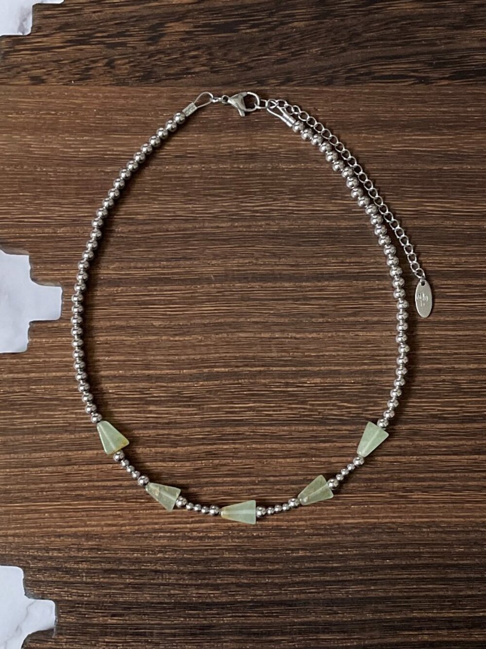 Handmade Drifting Arrow Western Pearl Choker Necklace 14 inch